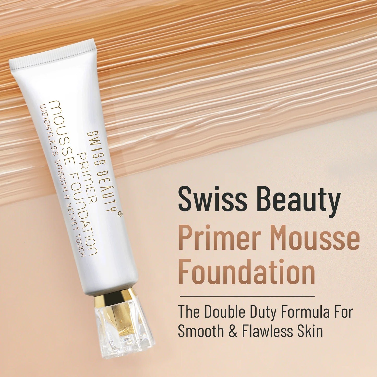 SWISS BEAUTY Primer Mousse Foundation 30ml