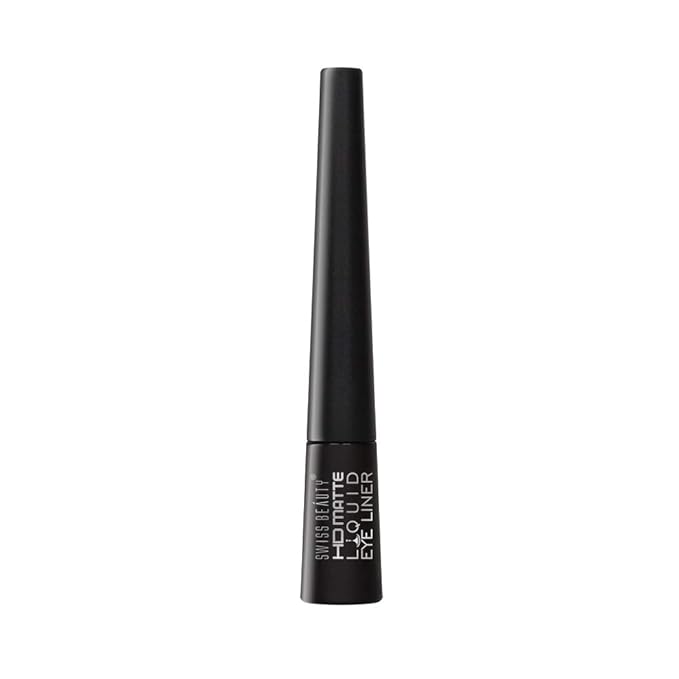 Swiss Beauty HD Matte Liquid Eyeliner, Black, 2.5ml