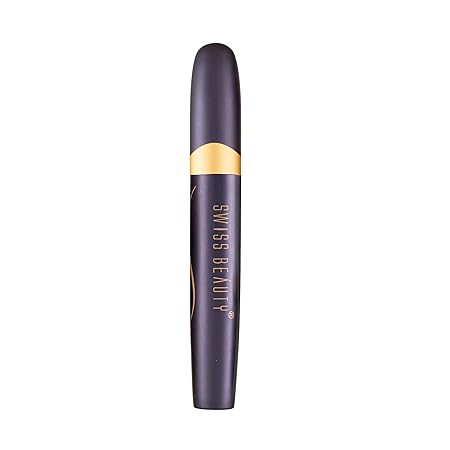 Swiss Beauty Bold Eye Super Lash Waterproof Mascara For Thicker Lashes| Black, 7.5Ml