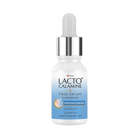 Lacto Calamine 2% Hyaluronic acid with Penta-Ceramide complex |30 ml | Daily Face Serum