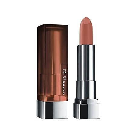 Maybelline New York Color Sensational Powder Matte Lipstick, Toasted Brown 11, 3.9g