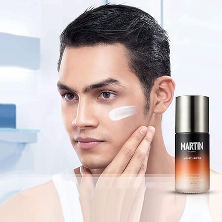 Martin 50ml Men's Brightening & Regenating Moisturizer for Dry Skin