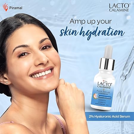 Lacto Calamine 2% Hyaluronic acid with Penta-Ceramide complex |30 ml | Daily Face Serum