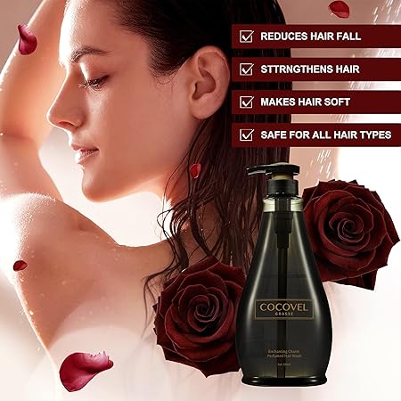 COCOVEL Enchanting Charm Perfumed Hair Wash Texture, 380ML