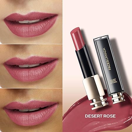 Faces Canada Velvet Matte Lipstick - Desert Rose 04,3.5g